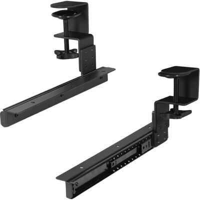 VIVO Height Adjustable Clamp and 12 inch Rail Set for DIY Custom Wooden Keyboard VIVO Height Adjustable Clamp and 12 inch Rail Set for DIY Custom Wooden Keyboard