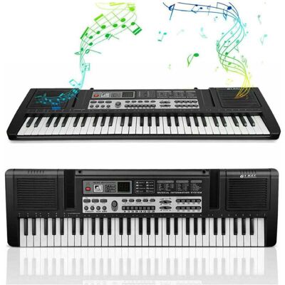 Unbranded 61 Keys Electronic Keyboard Digital MP3 Music Piano USB w/ Microphone Unbranded 61 Keys Electronic Keyboard Digital MP3 Music Piano USB w/ Microphone