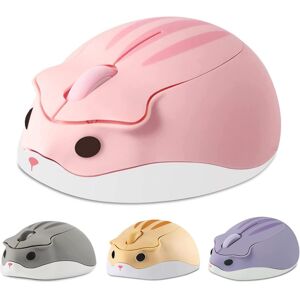 Unbranded (As show, One size) Hamster Shape Wireless Silent Mouse Cute Mini Portable Trave Unbranded (As show, One size) Hamster Shape Wireless Silent Mouse Cute Mini Portable Trave
