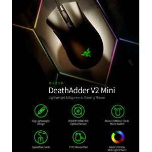 Unbranded Razer DeathAdder V2 MINI Wired Mouse 8500DPI 6B RGB Unbranded Razer DeathAdder V2 MINI Wired Mouse 8500DPI 6B RGB