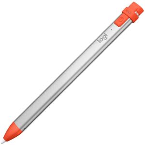 Logitech Crayon Smart Pencil - Silver & Orange, Silver Logitech Crayon Smart Pencil - Silver & Orange, Silver