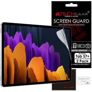 TECHGEAR 2 Pack Galaxy Tab S7 Plus / S7+ 12.4" Anti Glare Screen Protectors (SM- TECHGEAR 2 Pack Galaxy Tab S7 Plus / S7+ 12.4" Anti Glare Screen Protectors (SM-