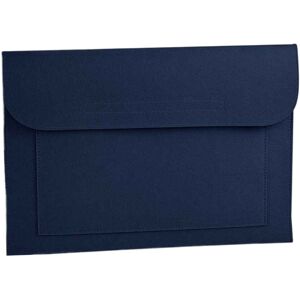(One Size, Navy) Bagbase Felt Laptop Sleeve (One Size, Navy) Bagbase Felt Laptop Sleeve