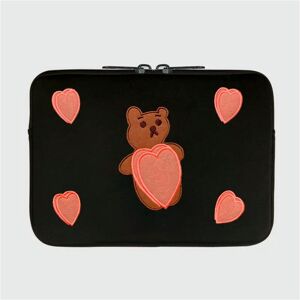Unbranded (black(C), 14 inch) Ins Cute Laptop Sleeve Carring Case 11 12 13 14 15 15.6 16 I Unbranded (black(C), 14 inch) Ins Cute Laptop Sleeve Carring Case 11 12 13 14 15 15.6 16 I