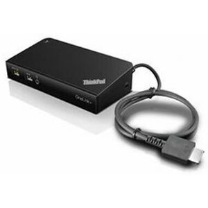 Lenovo Thinkpad Onelink+ Dock - Vga - 90W - ThinkPad P40 Yoga, X1 Carbon, X1 Tablet - Laptop Dock Lenovo Thinkpad Onelink+ Dock - Vga - 90W - ThinkPad P40 Yoga, X1 Carbon, X1 Tablet - Laptop Dock