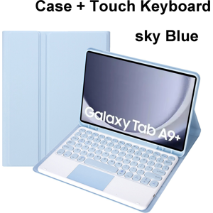 Unbranded (Blue C, English keyboard) For Samsung Galaxy Tab A9 Plus 11 Inch Case, Bluet Unbranded (Blue C, English keyboard) For Samsung Galaxy Tab A9 Plus 11 Inch Case, Bluet