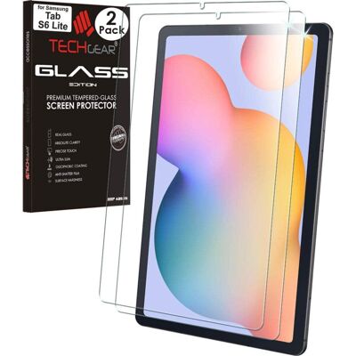 TECHGEAR - Galaxy Tab S6 Lite 10.4" Glass Edition - 2 Pack - Tempered Glass - Screen Protector TECHGEAR - Galaxy Tab S6 Lite 10.4" Glass Edition - 2 Pack - Tempered Glass - Screen Protector