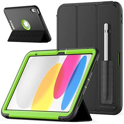 TECHGEAR D-FENCE - Green - iPad 10th Gen 10.9 - Shockproof - Case TECHGEAR D-FENCE - Green - iPad 10th Gen 10.9 - Shockproof - Case