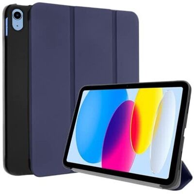 TECHGEAR iPad 10th Gen 10.9" - Navy Blue - Tri-fold Stand - Smart Case TECHGEAR iPad 10th Gen 10.9" - Navy Blue - Tri-fold Stand - Smart Case