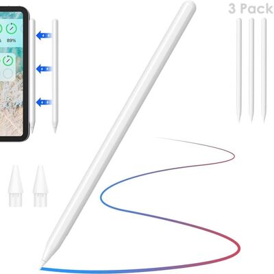Techgear 3x Apple Pencil 2nd Generation for iPad, Magnetic Wireless Charge iPad Pencil fo Techgear 3x Apple Pencil 2nd Generation for iPad, Magnetic Wireless Charge iPad Pencil fo