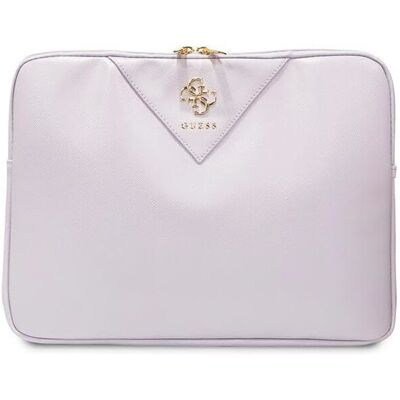 Guess Sleeve GUCS14ZPGSTEGU 14" Violet Triangle 4G - Notebook Sleeve Guess Sleeve GUCS14ZPGSTEGU 14" Violet Triangle 4G - Notebook Sleeve
