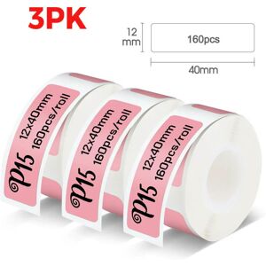 nobrand (3PK Pink Label) P15 Thermal Label Printer Similar as D11 D110 D101 Mini Label M nobrand (3PK Pink Label) P15 Thermal Label Printer Similar as D11 D110 D101 Mini Label M
