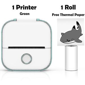 Unbranded (Green Printer) Phomemo T02 Mini Printer Portable Printer Thermal Printing Stick Unbranded (Green Printer) Phomemo T02 Mini Printer Portable Printer Thermal Printing Stick