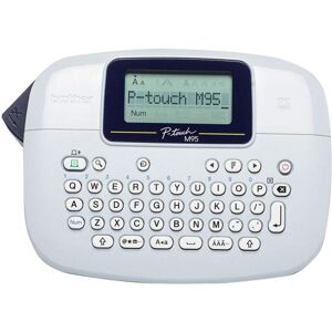Brother PT-M95 Label Maker, P-Touch Label Printer, Handheld, QWERTY Keyboard, Up Brother PT-M95 Label Maker, P-Touch Label Printer, Handheld, QWERTY Keyboard, Up