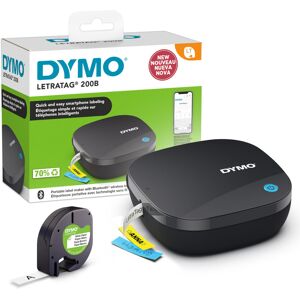 Dymo LetraTag 200B Bluetooth Label Maker Compact Label Printer Connects Thro Dymo LetraTag 200B Bluetooth Label Maker Compact Label Printer Connects Thro