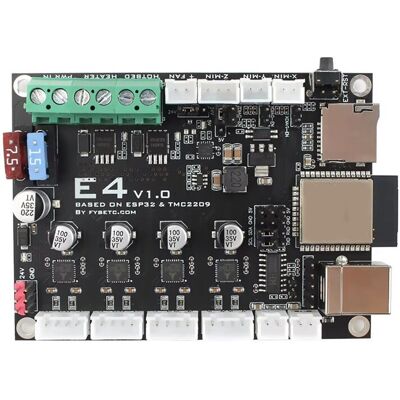 kepptory For FYSETC E4 Board with Built-in Wi-Fi and 4 Pcs TMC2209 240MHz 16M Flash 3D P kepptory For FYSETC E4 Board with Built-in Wi-Fi and 4 Pcs TMC2209 240MHz 16M Flash 3D P