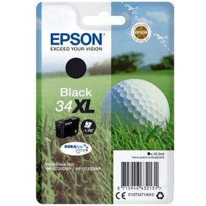 Epson Singlepack Black 34XL DURABrite Ultra Ink 16.3ml Black ink cartridge Epson Singlepack Black 34XL DURABrite Ultra Ink 16.3ml Black ink cartridge