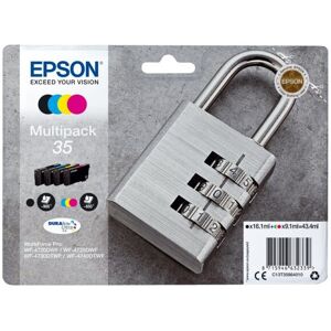 Epson C13T35864010 (35) Ink cartridge multi pack, 16,1ml + 3x9,1ml, Pack qty 4 Epson C13T35864010 (35) Ink cartridge multi pack, 16,1ml + 3x9,1ml, Pack qty 4
