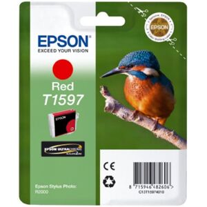 Epson C13T15974010 (T1597) Ink cartridge red, 17ml Epson C13T15974010 (T1597) Ink cartridge red, 17ml