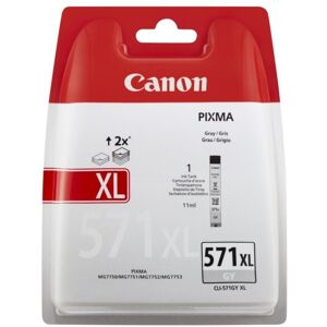 Canon 0335C004 (571 GYXL) Ink cartridge gray, 3.35K pages, 11ml Canon 0335C004 (571 GYXL) Ink cartridge gray, 3.35K pages, 11ml