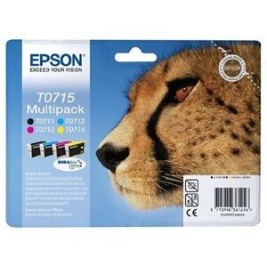 Epson T071540 T071140/240/340/440 4-Pack Inkjet Original Cartridge - Ink Cartridge Epson T071540 T071140/240/340/440 4-Pack Inkjet Original Cartridge - Ink Cartridge