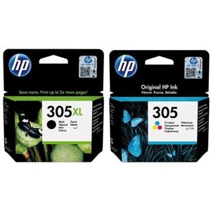 Original HP 305XL High Capacity Black + 305 Standard Capacity Colour Ink Cartrid Original HP 305XL High Capacity Black + 305 Standard Capacity Colour Ink Cartrid