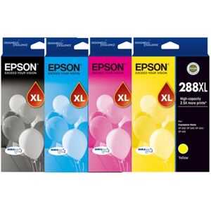Epson 288XL 4-Color Ink Pack - High Yield for XP-240, XP-340, XP-440 Epson 288XL 4-Color Ink Pack - High Yield for XP-240, XP-340, XP-440