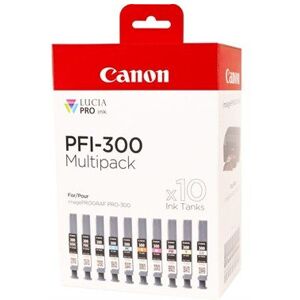 Canon PFI-300 10 INK MULTI PACK Canon PFI-300 10 INK MULTI PACK