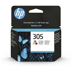 HP 3YM60AE 305 Original Ink Cartridge, Tri-Colour, Single Pack HP 3YM60AE 305 Original Ink Cartridge, Tri-Colour, Single Pack