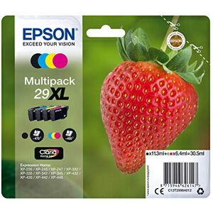 Epson Strawberry Ink Cartridge for Expression Home XP-445 Series - Assorted Epson Strawberry Ink Cartridge for Expression Home XP-445 Series - Assorted
