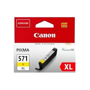 Canon CLI-571XL Yellow High Yield Ink Cartridge 0334C001 Canon CLI-571XL Yellow High Yield Ink Cartridge 0334C001