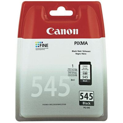 Canon Original Black PG-545 8287B001 Ink Cartridge (180 pages) Canon Original Black PG-545 8287B001 Ink Cartridge (180 pages)