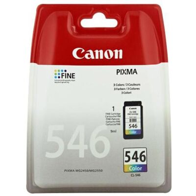Canon Pixma 546 Colour Ink Cartridge - 8ml CMY Cartridge For Inkjet Printers Canon Pixma 546 Colour Ink Cartridge - 8ml CMY Cartridge For Inkjet Printers