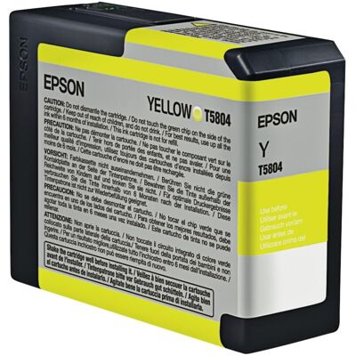 Epson C13T580400 Yellow Ink Cartridge - Printer Ink Cartridge Epson C13T580400 Yellow Ink Cartridge - Printer Ink Cartridge