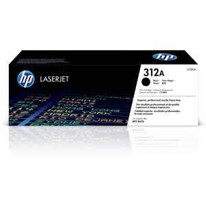 HP CF380A 312A Original LaserJet Toner Cartridge, Black, Single Pack HP CF380A 312A Original LaserJet Toner Cartridge, Black, Single Pack