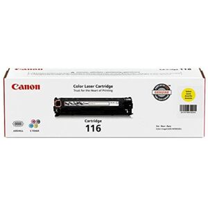 Genuine Toner Cartridge 116 Yellow (1977B001) 1 Pack for Canon Color im Genuine Toner Cartridge 116 Yellow (1977B001) 1 Pack for Canon Color im