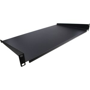 kenable Fixed Cantilever Shelf 1U 250mm Deep Black 19 inch Data Cabinet Rack kenable Fixed Cantilever Shelf 1U 250mm Deep Black 19 inch Data Cabinet Rack