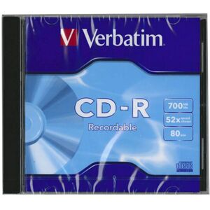Verbatim Datalife CD-R Jewel Case (80min/700MB) Verbatim Datalife CD-R Jewel Case (80min/700MB)
