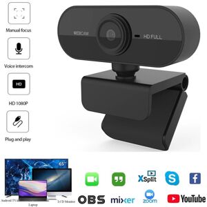 Unbranded Full HD 1080P USB WebCam with Microphone For Live Broadcast Video Calling Unbranded Full HD 1080P USB WebCam with Microphone For Live Broadcast Video Calling