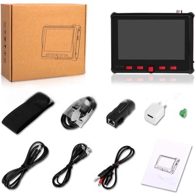 Unbranded CCTV Tester 4 in 1 8MP VGA HD AHD TVI CVI Camera Unbranded CCTV Tester 4 in 1 8MP VGA HD AHD TVI CVI Camera