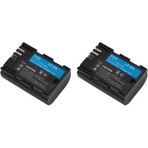 Unbranded 2pcs 2750mAh 7.2V Camera Batteries for Canon R5 R6 5D/6D/7D Series Unbranded 2pcs 2750mAh 7.2V Camera Batteries for Canon R5 R6 5D/6D/7D Series