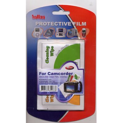 kenable Halloa Protective Film For Camcorders With Anti Static Wipe kenable Halloa Protective Film For Camcorders With Anti Static Wipe