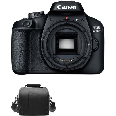 Canon EOS 4000D Body Black + camera Bag Canon EOS 4000D Body Black + camera Bag