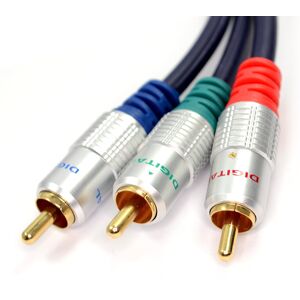 kenable Pure OFC SHIELDED Component Video RGB YUV Cable 3 RCA Phonos 1m kenable Pure OFC SHIELDED Component Video RGB YUV Cable 3 RCA Phonos 1m