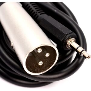 kenable 3.5mm Stereo Jack Plug to 3 Pin XLR Plug Audio Cable Lead 6m kenable 3.5mm Stereo Jack Plug to 3 Pin XLR Plug Audio Cable Lead 6m