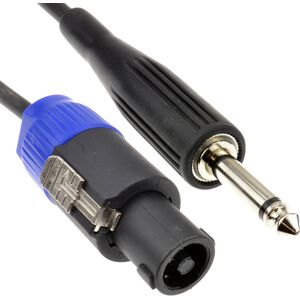 kenable PA Speaker Lead Locking SPK to 6.35mm Mono Jack Plug Cable 1.5m kenable PA Speaker Lead Locking SPK to 6.35mm Mono Jack Plug Cable 1.5m
