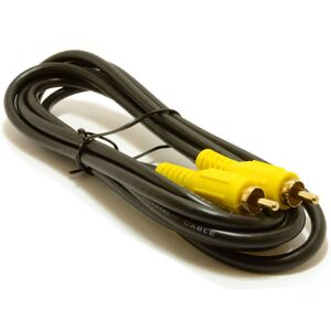 kenable Phono Plug Digital Coaxial SPDIF Audio or Composite Video Cable 2m kenable Phono Plug Digital Coaxial SPDIF Audio or Composite Video Cable 2m