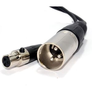 kenable 3 Pin Male XLR Plug to 3 Socket Female Mini XLR Cable 2m kenable 3 Pin Male XLR Plug to 3 Socket Female Mini XLR Cable 2m