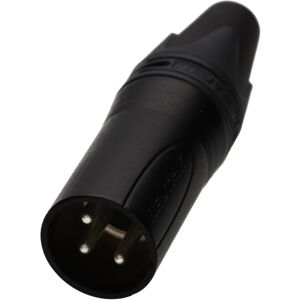 kenable Neutrik NC3MXX Male 3 Pin XLR Microphone Solder Line Plug Black kenable Neutrik NC3MXX Male 3 Pin XLR Microphone Solder Line Plug Black