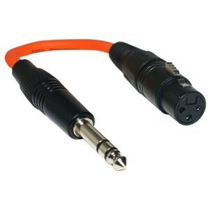 Loops 6.35mm 1/4" Stereo Jack Plug to 3 Pin XLR Female Adapter Cable Audio Microphone Loops 6.35mm 1/4" Stereo Jack Plug to 3 Pin XLR Female Adapter Cable Audio Microphone